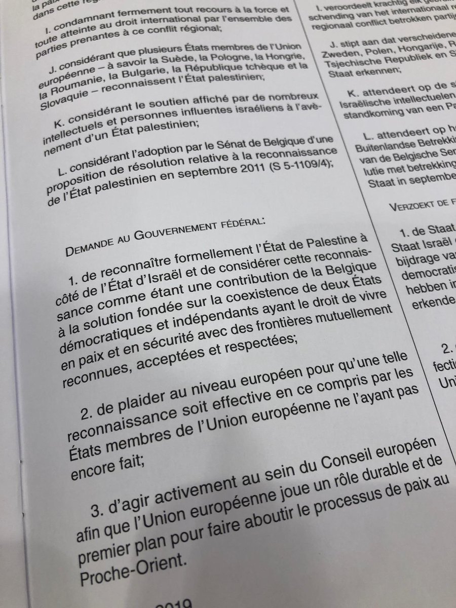 pslachambre's tweet photo. La commission des Relations extérieures de la Chambre vient d’adopter notre proposition demandant que la Belgique reconnaisse formellement l’Etat de Palestine 🇵🇸 #LaChambre #PS @BenAchourMalik2 @andreflahaut @jmdelizee @LacroixCh https://t.co/M8K39BHDBU