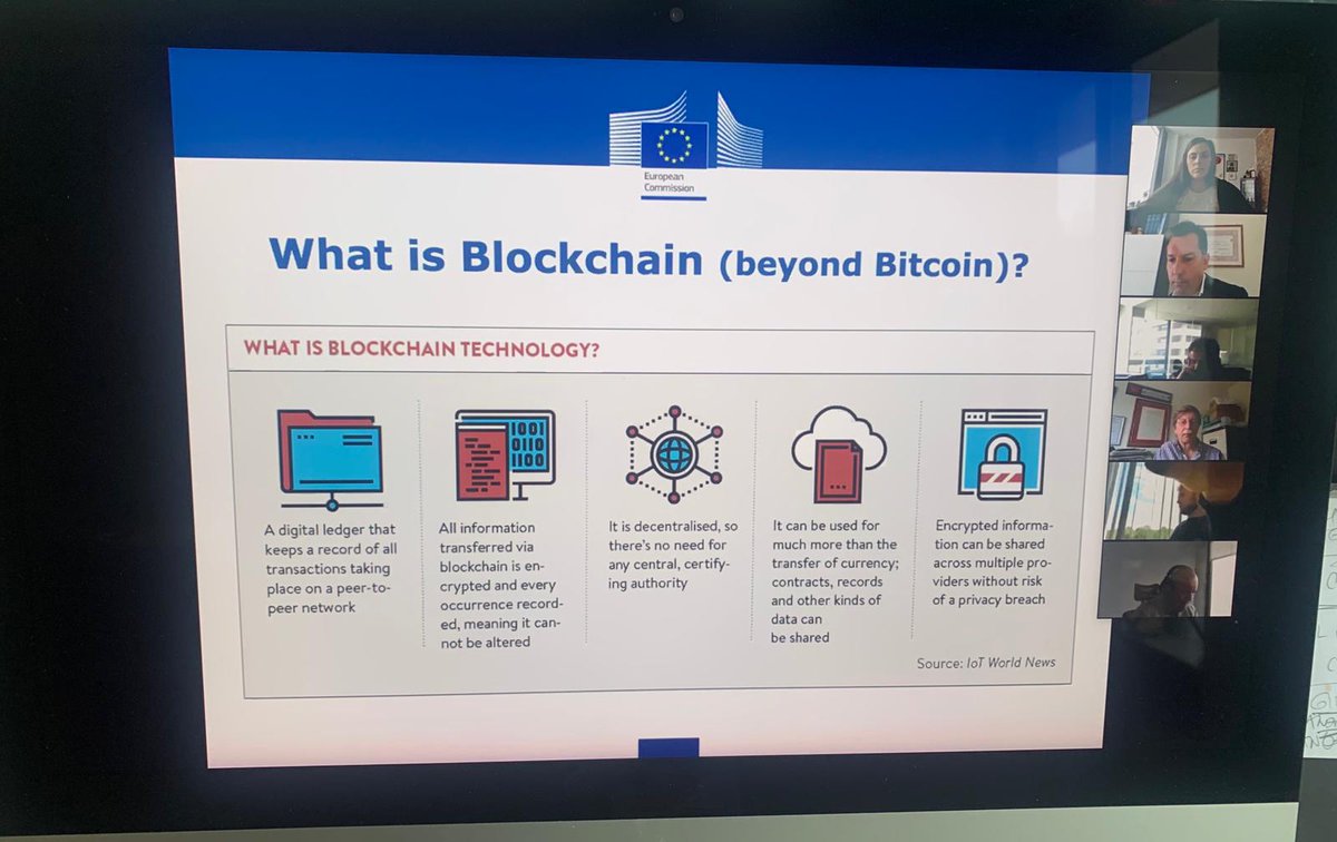 The CFE #TaxTechnology Committee was thrilled to welcome <a href="/PZilgalvis/">Pēteris Zilgalvis</a>, Head of Unit at DG CONNECT, <a href="/EU_Commission/">European Commission</a>, who gave a presentation on #Blockchain &amp; the #EU strategies linked to it. 

Thank you Mr Zilgavlvis for being with us today!