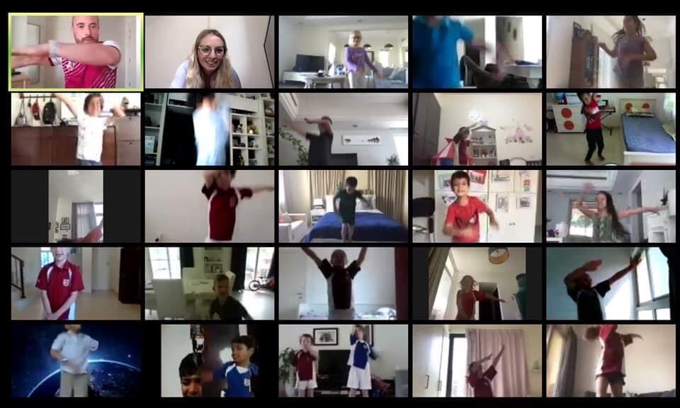 VHPS_Sport's tweet photo. Another energetic start to the day! Mr Dan has loved seeing the @VHPS_Year2, @VHPS_Year3 & @VHPS_Year4 children enjoying their Zoom PE lessons - With the amazing behaviour we are witnessing, there will be more in the future @VHPrimary!!
#VHPSpe #PEatHome #InThisTogetherDubai https://t.co/t0NgikmCCi