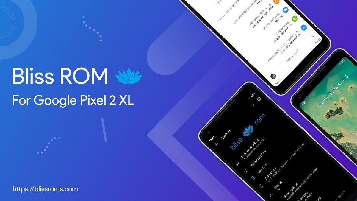 stayblissful's tweet photo. #BlissROM #taimen v12.7 | 10 Q
By REV3NT3CH &amp; BigMarv38
Download: XDA (https://t.co/3RdKiODDF5) | Sourceforge (https://t.co/wDaxA6Ndh0)
Changelog: ROM (https://t.co/rZJP6LXkBG)
Bliss👉🏻 Official Channel (https://t.co/1O2wAMIZat)
Bliss👉🏻 Support Group (https://t.co/amUxrYDmhj) https://t.co/GxRkgabxy4
