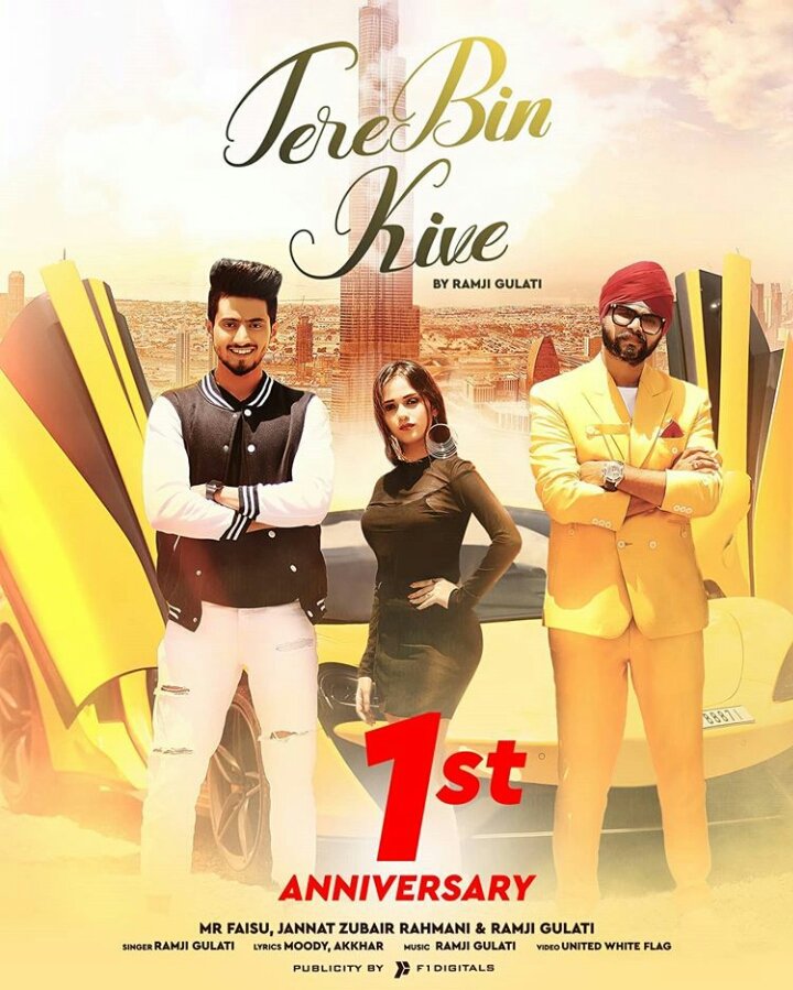 itsshivamjha's tweet photo. Tere Bin Kive Completed 1 Year Today. This song close to my heart &amp; always my fav forever. First Song of Fainat. Congratulations to all.😍😍 #1YearOfFainatsTBK https://t.co/2d4KRRYOe5