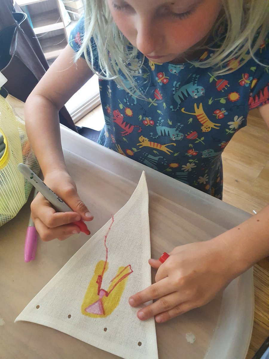 AngelaL43386877's tweet photo. We have finished our bunting. It contains everyone that we can't wait to hug when normality returns. The girls did amazinh 25 flags done so far 😍 @robinsgps @GilberdykeRocks @MissC73142296 https://t.co/18Elw3ts1f
