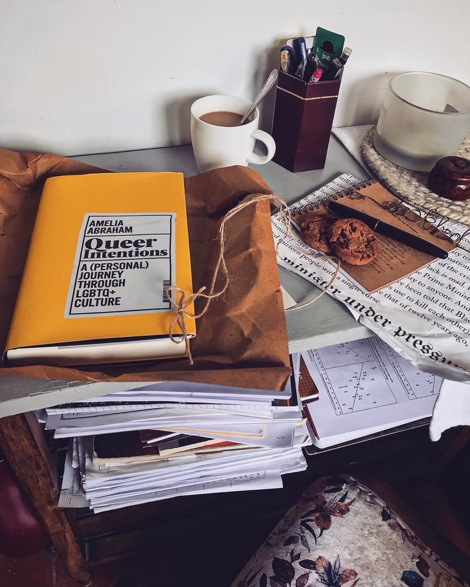 PanMacIndia's tweet photo. 'It can also be a great book for those who might want to learn about the culture and don’t know where to start from, from drag, to pride, to survival and queer utopia.' #ReadersReview

#QueerIntentions by @MillyAbraham
#PrideMonth #BookRecommendations https://t.co/Us5EuSVWAN