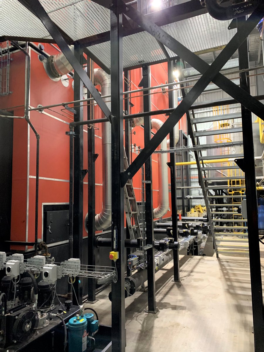 JustsenEnergi's tweet image. In April and May, Justsen team, together with Greenham staff, managed to complete the installation of 15 t/h (10 MW) boiler system at the abattoir in Smithton despite the lockdown in most of the world. The boiler is commissioned and in full operation.
#biomass #justsen #australia