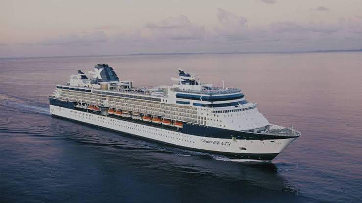 AllSeafarers's tweet photo. #Celebrity_Infinity Cruise ship coming towards India...Total Crew on the vessel is 3000. Estimated Time to arrival Mumbai is 12 June.
#Always_For_Seafarers & #With_Seafarers
#CelebrityInfinity
#WellComeHomeBrothers
#Once_A_Seaman_Always_A_Seaman. https://t.co/9sCSDnIrIb