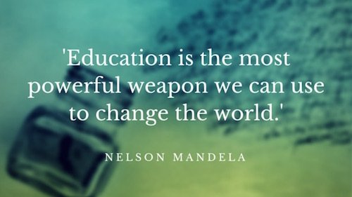 Marwa_Ragaa's tweet image. #Digpins Nelson Mandela on the power of education