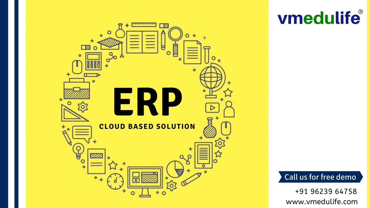 vmedulife's tweet image. Cloud Based ERP Solution

Get instant free guidance from vm buddy +91 96239 64758 / info@vmedulife.com /www.vmedulife.com

#savepapersavetrees #vmedulife #Paperless #college #softwareservices #academicsoftware #ERP #educationportal #cloudbased #ERPsolution #erp