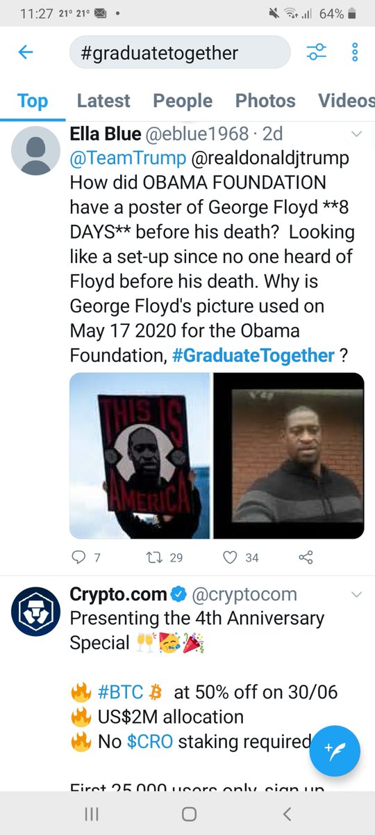 Cancer4breast's tweet photo. George Floyd is alive and well in Florida. Derek Chauvin and George  Floyd were friends and worked in the porn industry together..... https://t.co/kswKPmOajf