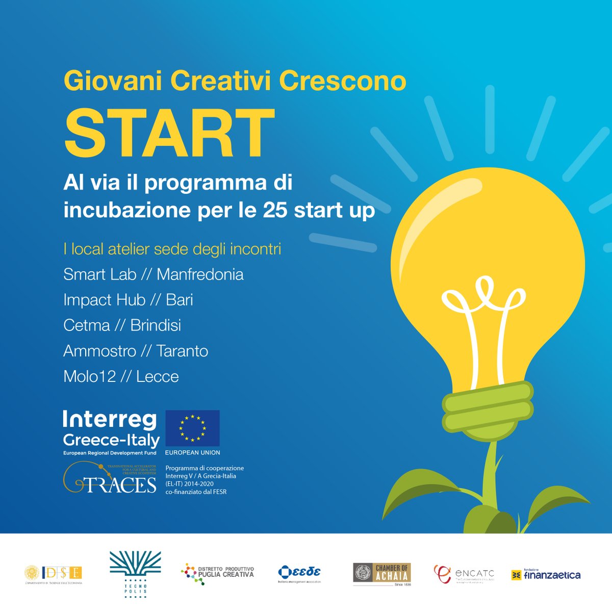 InterregTraces's tweet image. Conoscere il mercato nel quale si entra è il primo passo per l&apos;impresa di successo.
Una delle prime regole per le 5 #startup (più 2 uditori) incubate presso il #LocalAtelier di #Lecce @Molo12coworking @LeCantelmo mentor @SalvatoreModeo