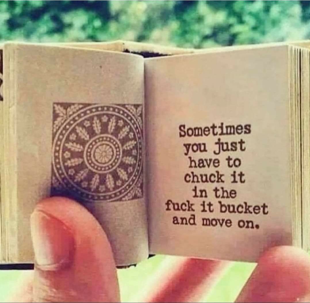My mantra for today.....