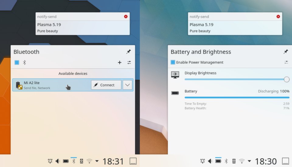nixp_ru's tweet photo. Вышла KDE Plasma 5.19 — команда фокусировалась на унификации дизайна и согласованности компонентов https://t.co/ldJTzdgloN https://t.co/K00ykrCFOe