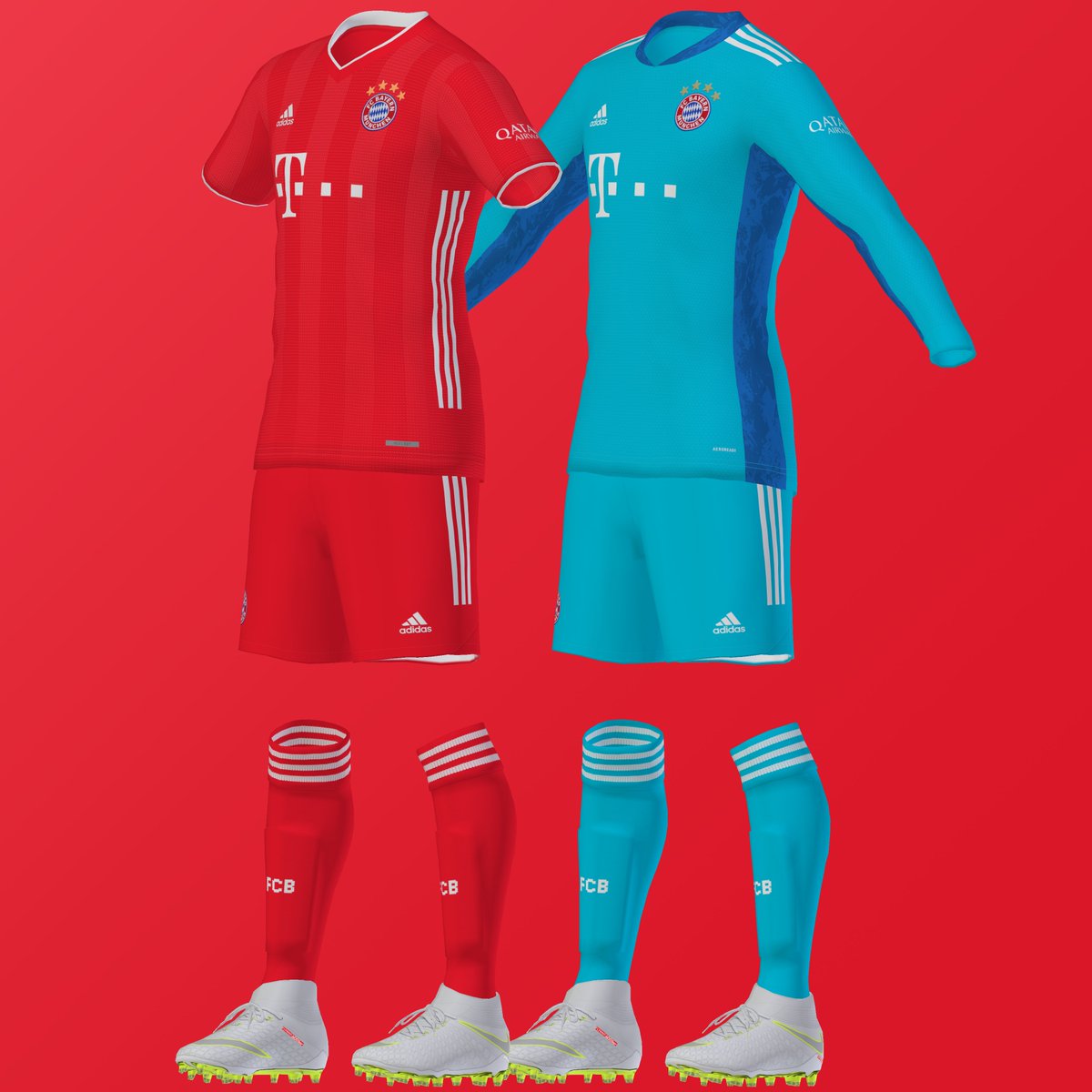 Kit Man Cal On Twitter Fcbayern 20 21 Home And Goalkeeper Kits Available Now At Https T Co Ox69yf2jdr Efootballpes2020 Proevolutionsoccer Soccer Football Digital Kit Bundesliga Gaming Pc Playstation Konami Https T Co Lwrzuotgpv