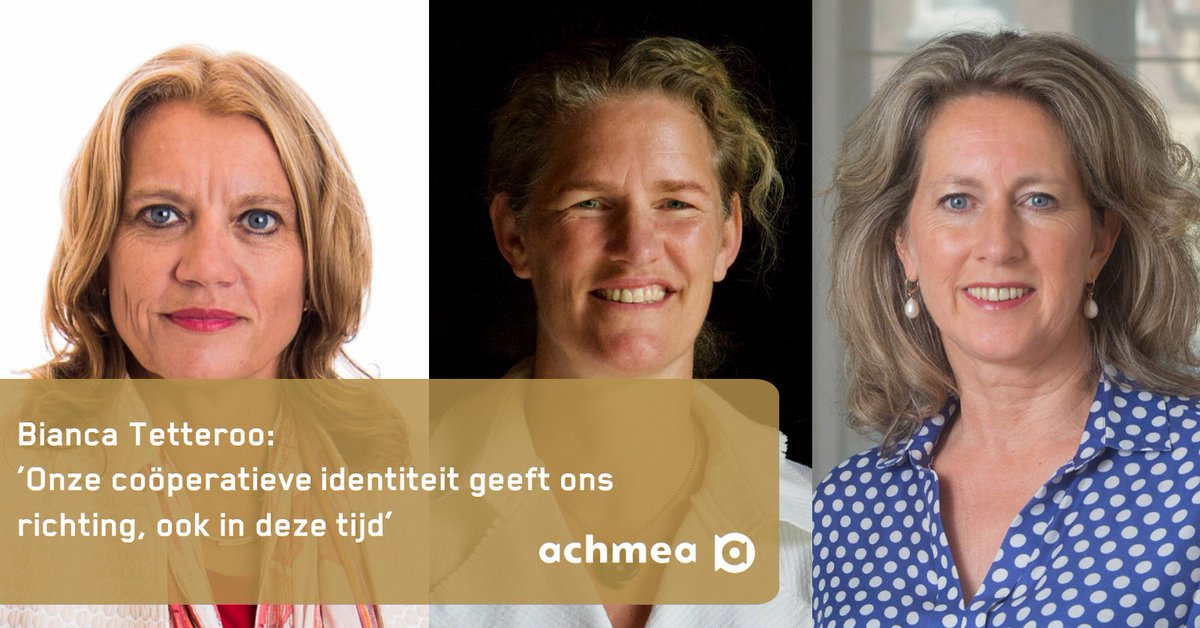 De crisis zorgt voor grote onzekerheid, maar werpt ook nieuw licht op risicomanagement en de kracht van purpose, concluderen Bianca Tetteroo (<a href="/achmea/">Achmea</a>), Tanja Cuppen (<a href="/ABNAMRO/">ABN AMRO</a>) en Annette Mosman (#APG). Lees het hele interview: managementscope.nl/magazine/artik… #purpose