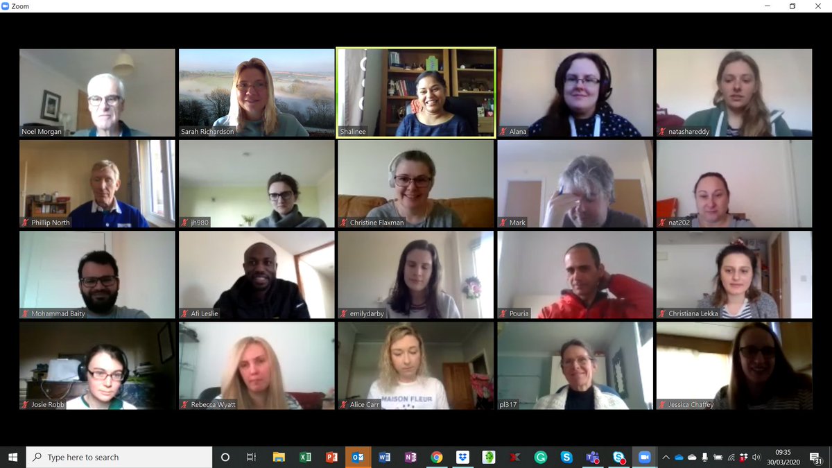 DUK_research's tweet photo. Prof Noel Morgan and the team at Islet Biology Exeter are meeting through video chat during lockdown. Their goal is to understand how diabetes develops and use this to prevent or slow the progression of the condition in people at risk #DiabetesWeek2020 #TheBigPicture https://t.co/NZgTWzIX8i