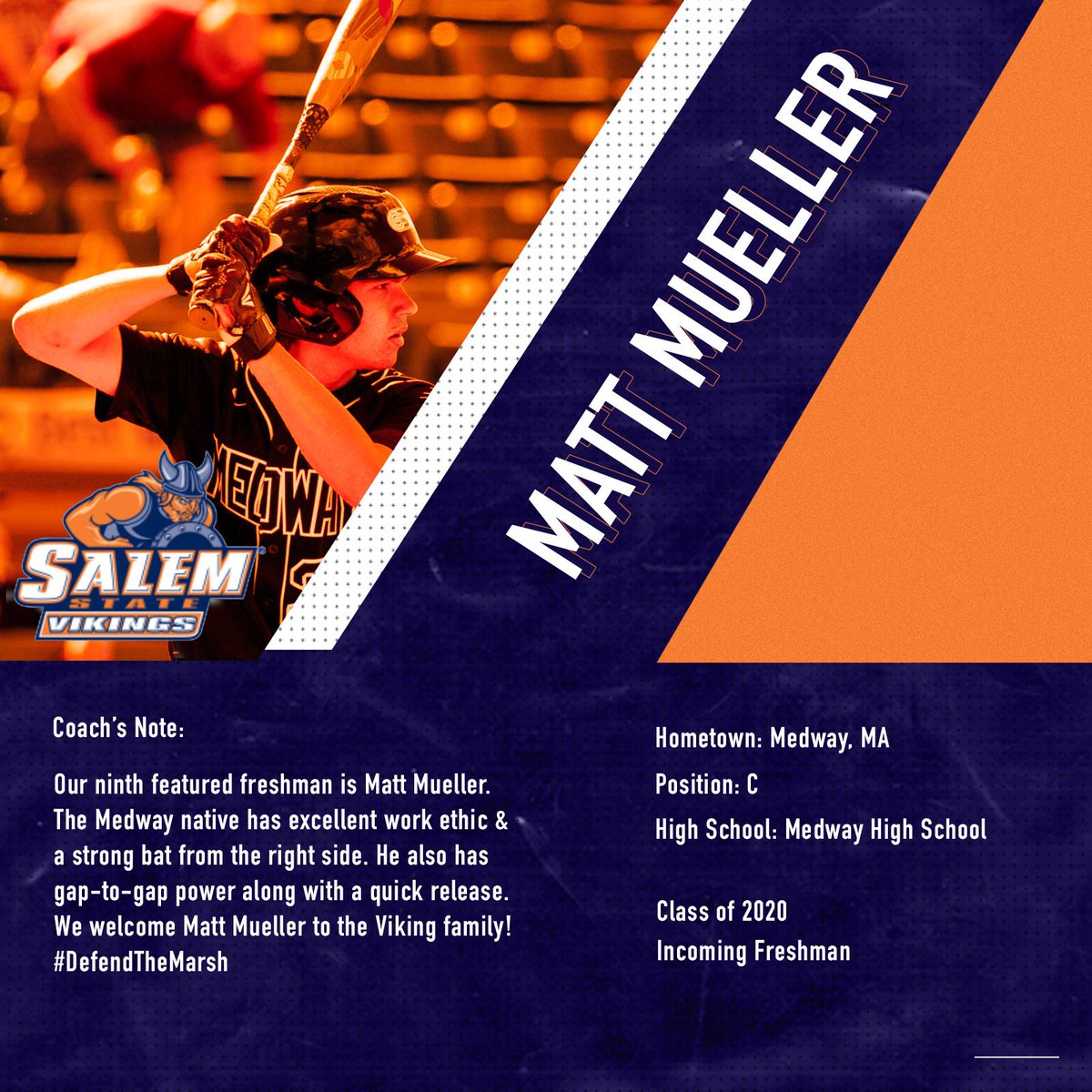 ZAZEETS's tweet photo. Welcome to The Viking Family Matt! ⁦@SsuVikings⁩ https://t.co/EOiuZGYhib