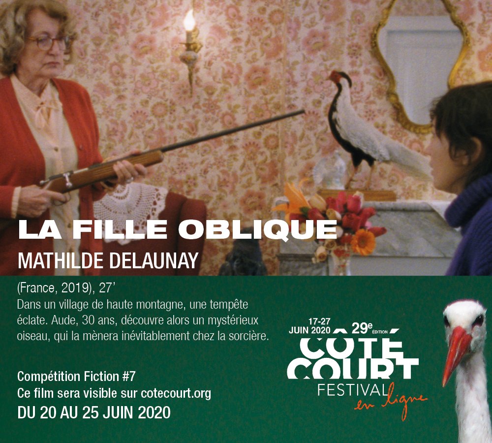 Du 17 au 27 juin en accès libre festival <a href="/cotecourt/">Côté Court</a> - Côté court 2020 • Édition en ligne :

👉L'HOMME QUI PART d'Anne Benhaïem (fiction #7)

👉LA FILLE OBLIQUE de Mathilde Delaunay (fiction #7)

cotecourt.org