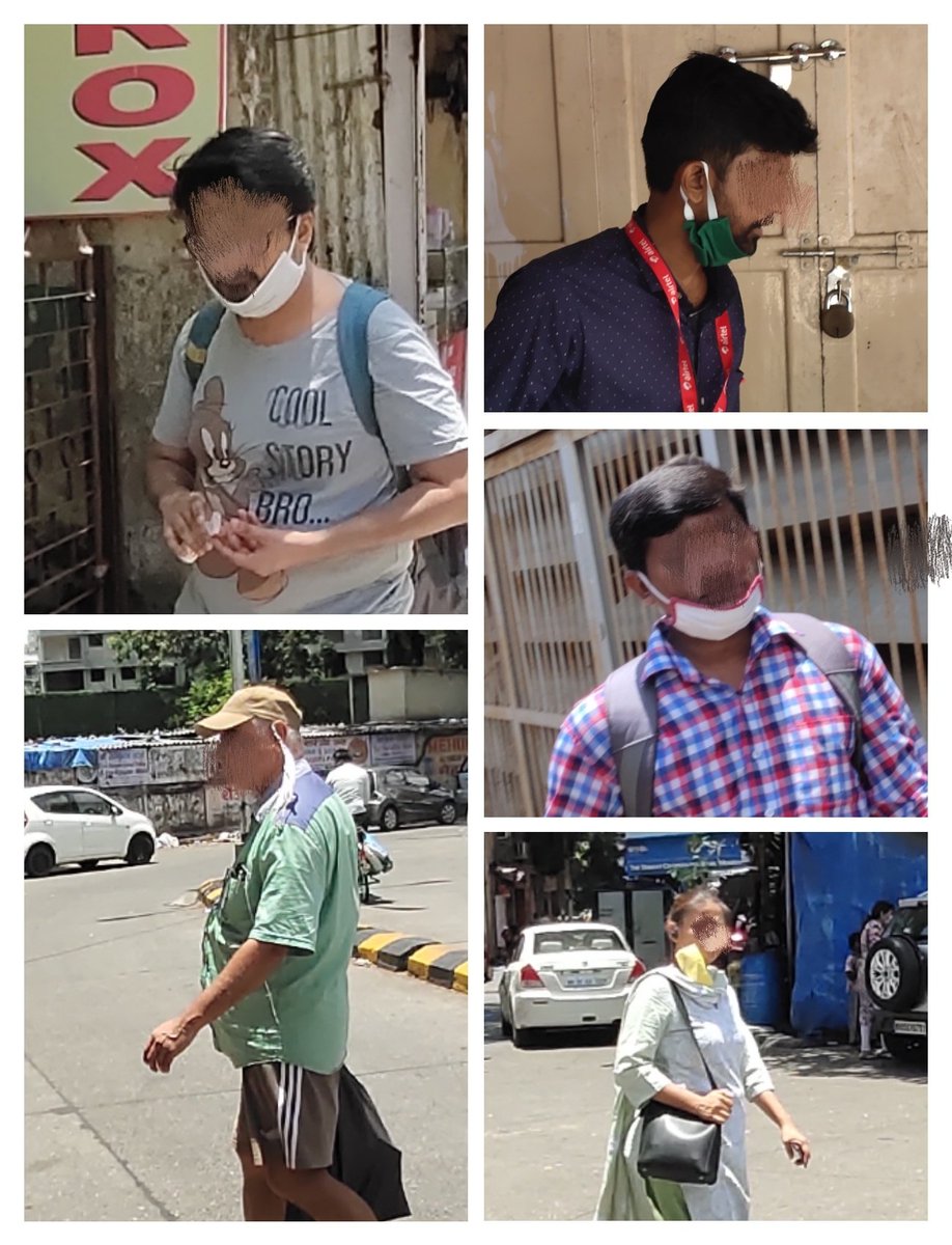 mumbaimatterz's tweet photo. #MissionBeginAgain
It is said "God helps those who help themselves"
But people are roaming on the @RoadsOfMumbai with Masks 😷 adorning their necks than covering their Nose👃& Mouth👄
The #COVID19Pandemic isnt over yet.
Don't be a #COVIDIDIOT
#WearMask Properly.
#MaskProtects https://t.co/uWaQ9ROmmh
