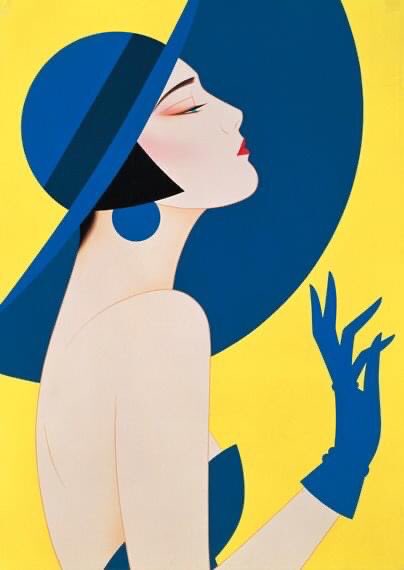 余談ですが、当初ノエビアの作品の背景には花等をあしらっていました