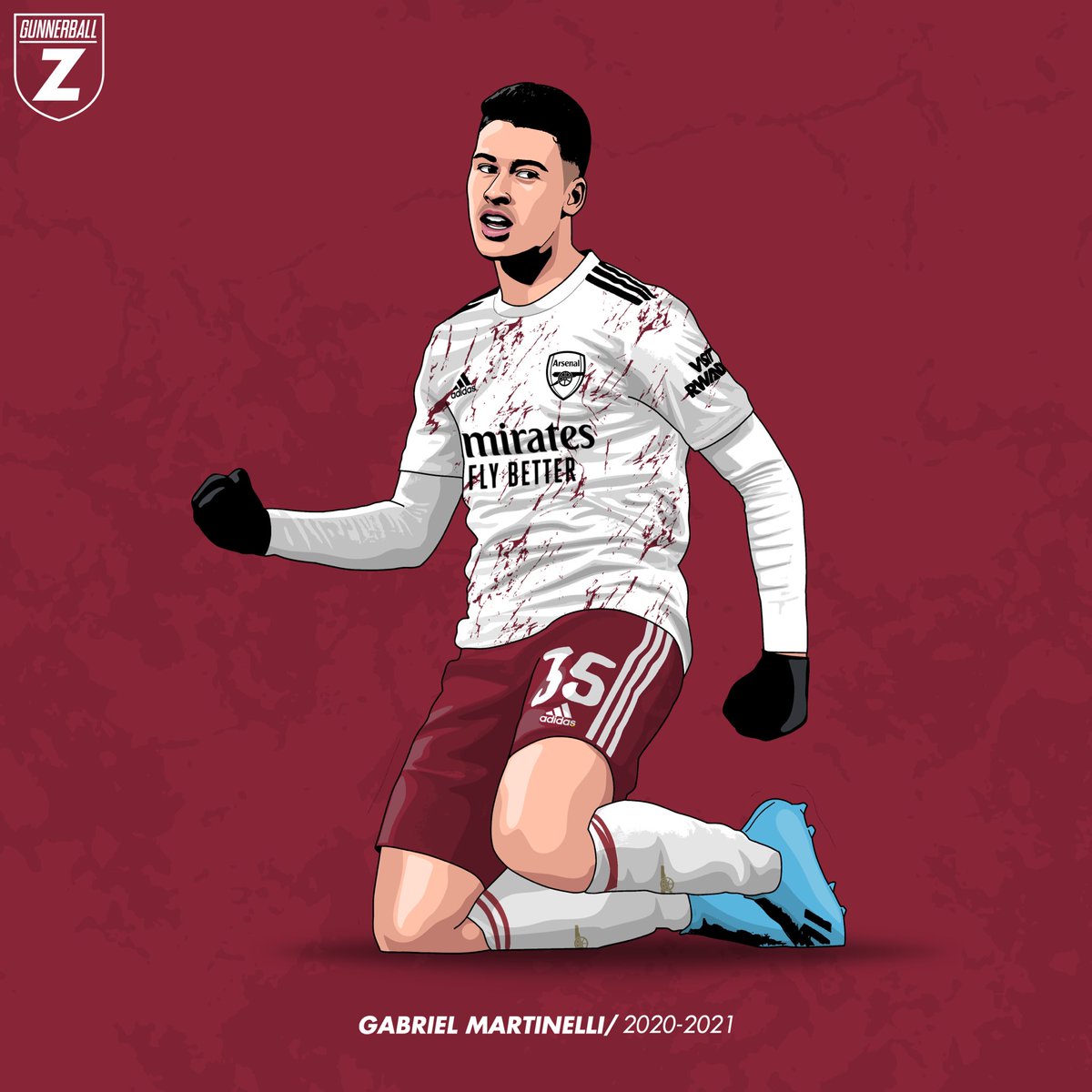 Gunnerballz On Twitter Gabriel Martinelli In The Arsenal Away Kit 2020 2021 Likes Rts Appreciated Arsenal Afc Gabrielmartinelli Martinelli Adidas Https T Co Ffev4tfovb
