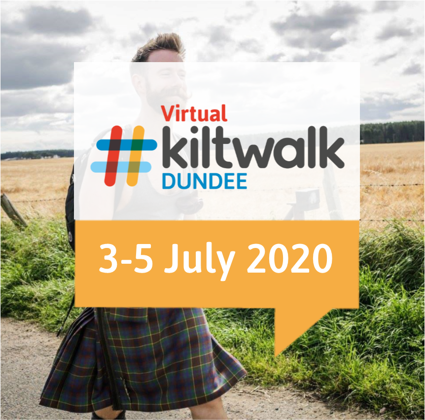 Nothing stops the Kiltwalk! Although we can’t walk together at the 2️⃣0️⃣2️⃣0️⃣ Dundee Kiltwalk on the 1️⃣6️⃣th August, that won’t stop us ‘stepping up’ for our chosen charities 🚶‍♀️🚶‍♂️

#KiltwalkDundee