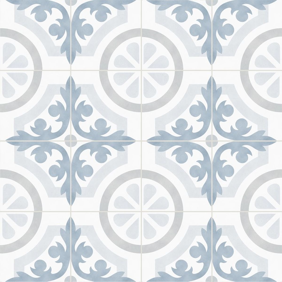 cravendunnill's tweet photo. These light blue and grey #patternedtiles - from our Parisienne Gloscester range - are so versatile, they can be used both as floor tiles or as a feature wall! If you love #patchworktiles, these premium designs will add the wow factor to any room #tiles #interiordesign #moodboard https://t.co/O5ENIaBgaB