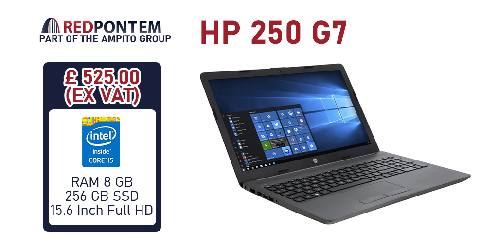 RedPontem's tweet photo. High performance at a low price. Get connected with HP 250 G7. This budget-friendly laptop will keep you connected with your business with the Intel Core i5, essential collaboration tools and Windows 10 Pro. Click the link below to find out more!
https://t.co/ebrEuyWcTH https://t.co/9qipzkIS40