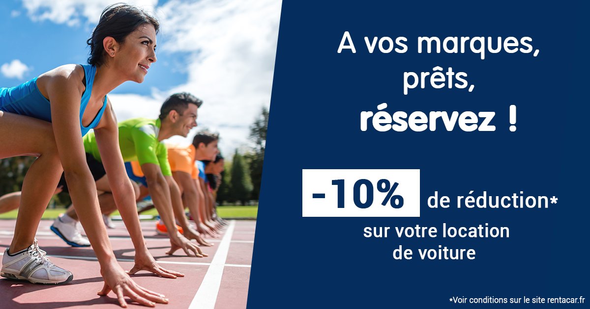 Profitez de -10%* sur votre prochaine location de voiture ! Maintenant qu'on peut tous circuler librement au-delà de 100 km, ça tombe plutôt bien 😉. Et vous, où avez-vous prévu d'aller ? 
👉 bit.ly/36RFFVA