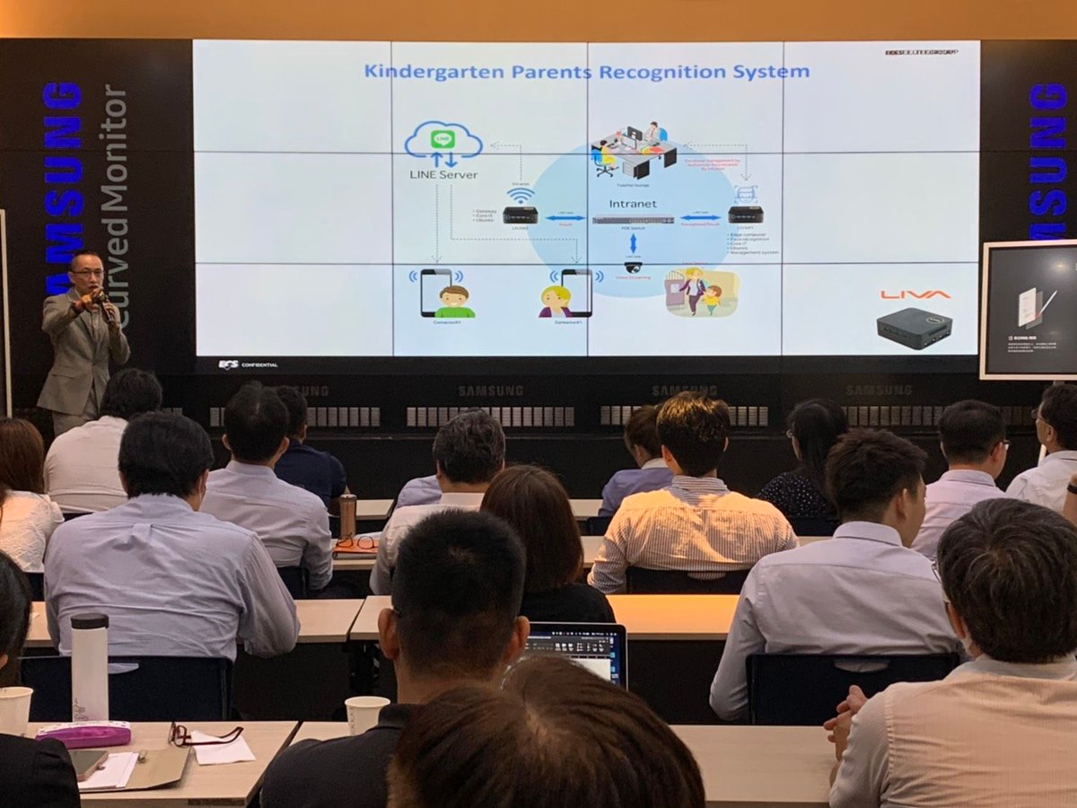 ECSIPC's tweet photo. SAMAUNG TAIWAN invited ECS to attend Telecom Smart Seminar Series in Taiwan on June 10, 2020 to introduce ECS solutions in B2B industry. The topic included Asset Tracking, Smart Education and Recognition System. 

#ECS #SAMAUNG
#LIVA #MiniPC #Telecom #B2BSolutions https://t.co/txd8TuLpba