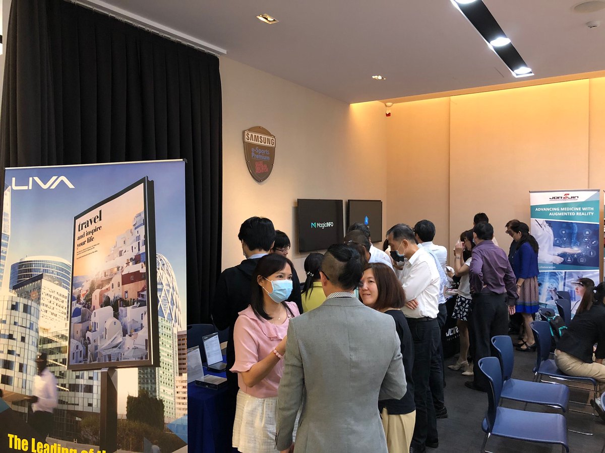ECSIPC's tweet photo. SAMAUNG TAIWAN invited ECS to attend Telecom Smart Seminar Series in Taiwan on June 10, 2020 to introduce ECS solutions in B2B industry. The topic included Asset Tracking, Smart Education and Recognition System. 

#ECS #SAMAUNG
#LIVA #MiniPC #Telecom #B2BSolutions https://t.co/txd8TuLpba