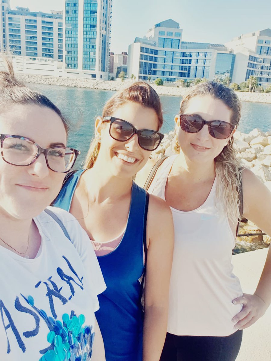 Janine_Galliano's tweet photo. Breast cancer support #Gibraltar Redefined #LunarWalkChallenge #HelpRaiseAwareness #Walk #Donate @Tiga_Lily @madd_nad 🌸🌸🌸 https://t.co/5HOfarpNru