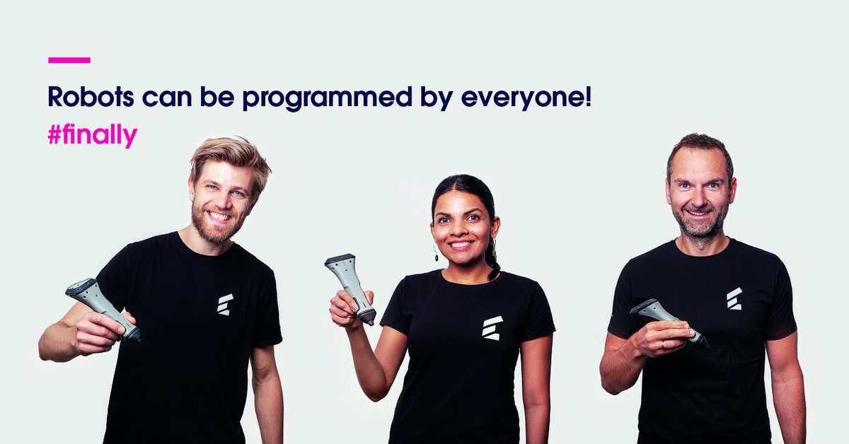 wandelbots's tweet image. #Finally! 🎉 Robot programming is no longer for experts alone. 
Everyone can teach a robot a new skill even with no programming knowledge! Watch the entire process LIVE in our #TracePenLaunch webinars. Register here: bit.ly/AutomaticaEN
#robotsforthepeople #robotics