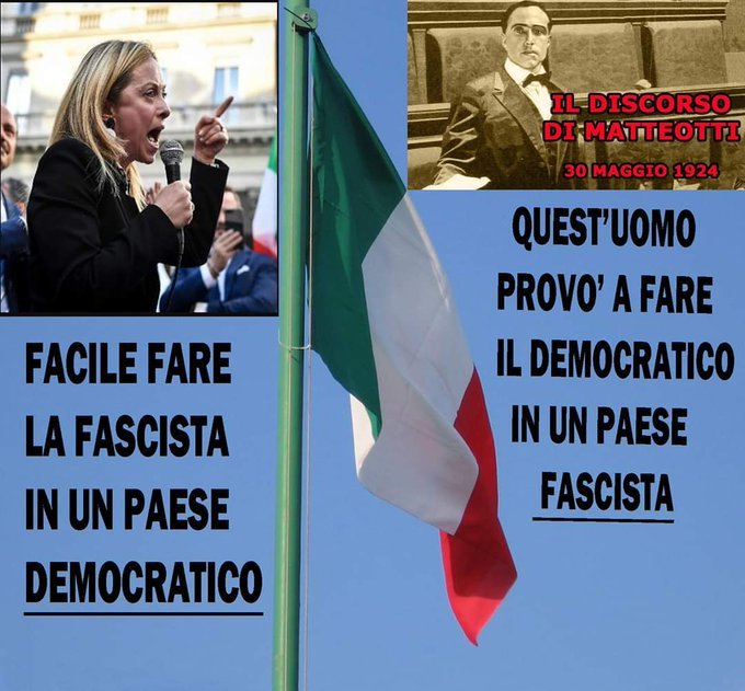 Antonello De Pierro (@antondepierro) on Twitter photo Questa è un'immagine più eloquente di tante belle parole.Le frasi possono essere orientate a piacimento per anestetizzare le coscienze.Le immagini parlano direttamente alla coscienza senza intermediazioni. Grazie a <a href="/ercolescorza/">ercolescorza</a>. #GiacomoMatteotti #mussolini #Fascismo #10Giugno Questa è un'immagine più eloquente di tante belle parole.Le frasi possono essere orientate a piacimento per anestetizzare le coscienze.Le immagini parlano direttamente alla coscienza senza intermediazioni. Grazie a <a href="/ercolescorza/">ercolescorza</a>. #GiacomoMatteotti #mussolini #Fascismo #10Giugno
