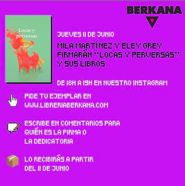 EleyGrey's tweet photo. ¡¡¡Mañana daremos a luz de nuevo!!! 
@MilaMartnez y yo tendremos el honor de hablaros un poco sobre esta maravillosa antología de mujeres que escribimos, visibilizamos las letras y a nosotras mismas. 
Pásate por el IG de @MiliBerkana mañana a las 18h
https://t.co/rHalSiGwxt https://t.co/PdxGBEfiw7