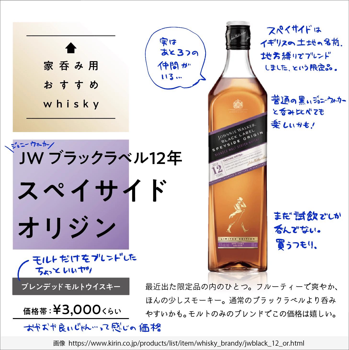 お酒好きの人に教えてあげたいおすすめの家呑みウイスキー。