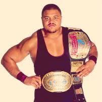 D’Lo Brown mostly worked the midcard in WWF and elsewhere. He is one of only four WWF Eurocontinental champions ever—that is, he held the Intercontinental and European titles at the same time.