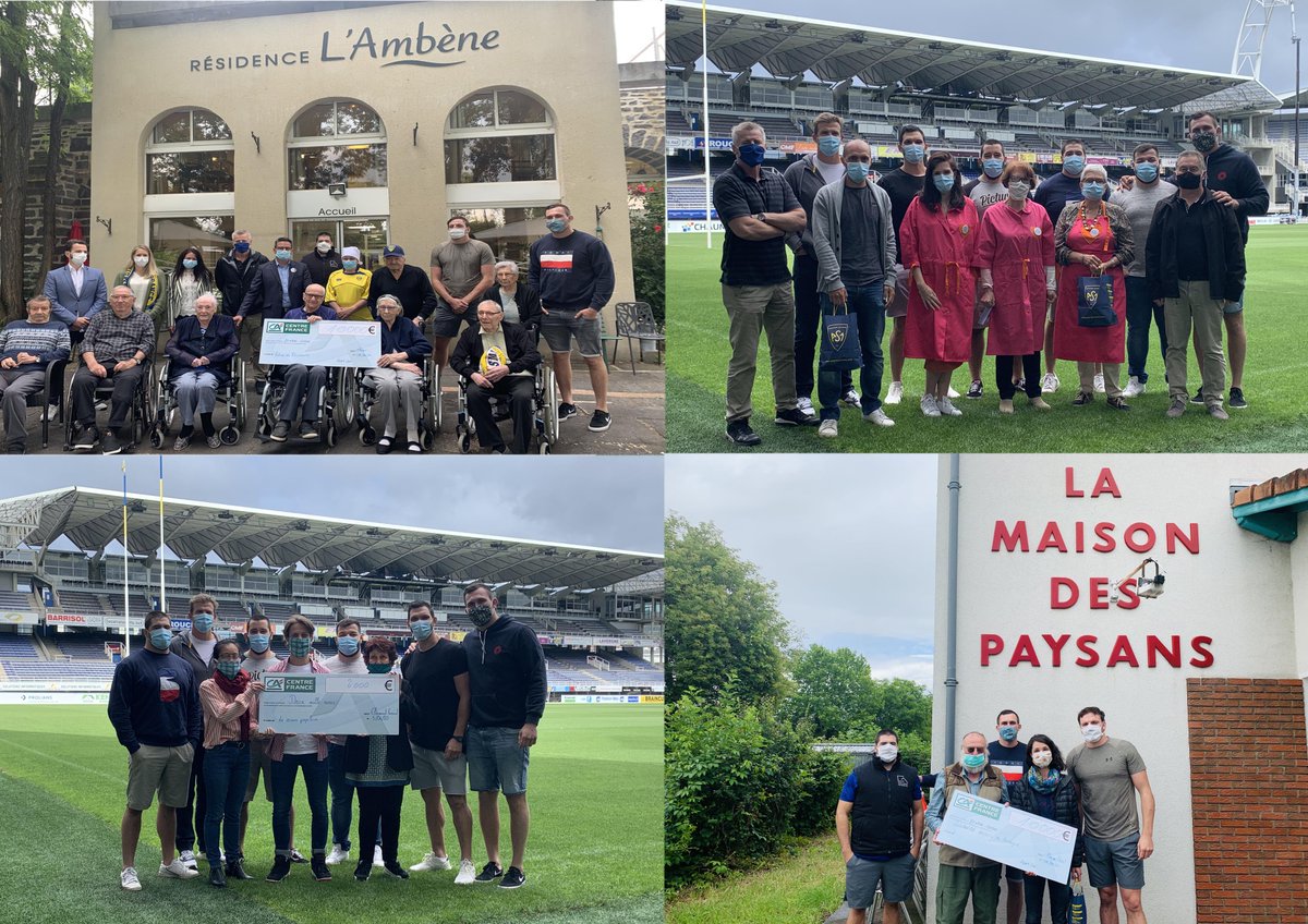 ASMOfficiel's tweet photo. COVID-19 - LA CAGNOTTE ASM SOS DES JAUNE & BLEU AU SOUTIEN DES ORGANISMES ET ASSOCIATIONS 💛💙
#ASMSOS #ASMrugby #Merci
📲Article : https://t.co/56zsvhktl4 https://t.co/blObytOJ4w