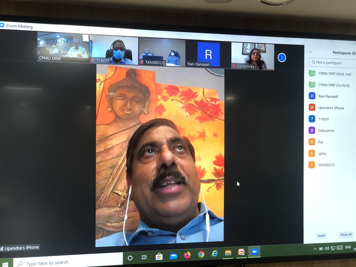 cpmu_drip's tweet photo. Today, We had meetings with PS #MPWRD, Secretary #KWRD and CMD #KSEB under the #Chairmanship of Sh U P Singh, Secretary D/o WR RD & GR, hope it would further help all partners to #speed up the process of project readiness @MoJSDoWRRDGR @CWCOfficial_GoI @WorldBankIndia @ICOLDCIGB https://t.co/XdDAFT69zA