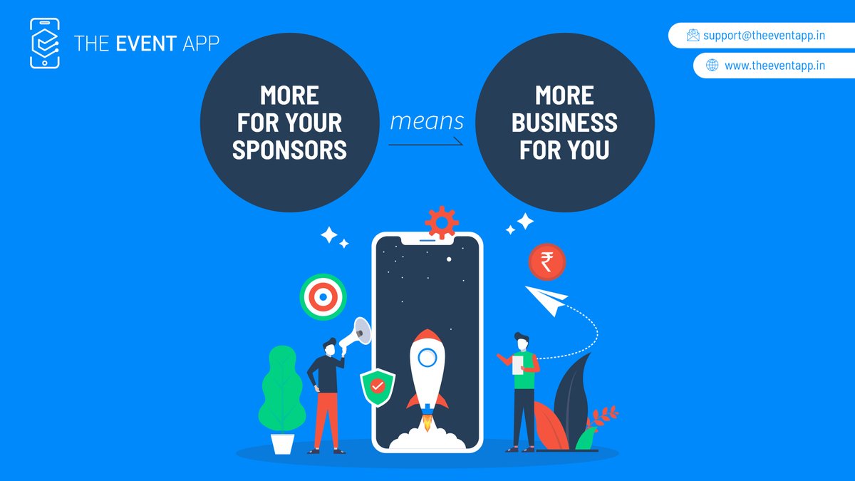 procialize's tweet photo. With #TheEventApp, sponsors can post content, message and send meeting requests to attendees. You can give them info about profile visits and material downloads from the sponsor’s page.
#eventapp #appdevelopment #mobileappdevelopment #digitalsolutions #youtubelivestream #zoomlive https://t.co/HEyrWFvz8M