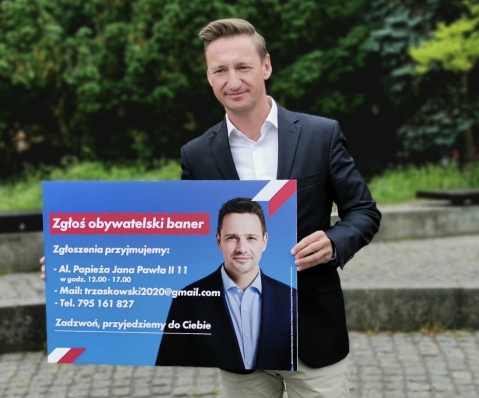 OGeblewicz's tweet image. Ruszamy z akcją #TrzaskamyBanery na #PomorzeZachodnie. Masz płot, dobre miejsce - skontakturj się z nami. Razem zaczepimy! @trzaskowski2020 @trzaskowski_