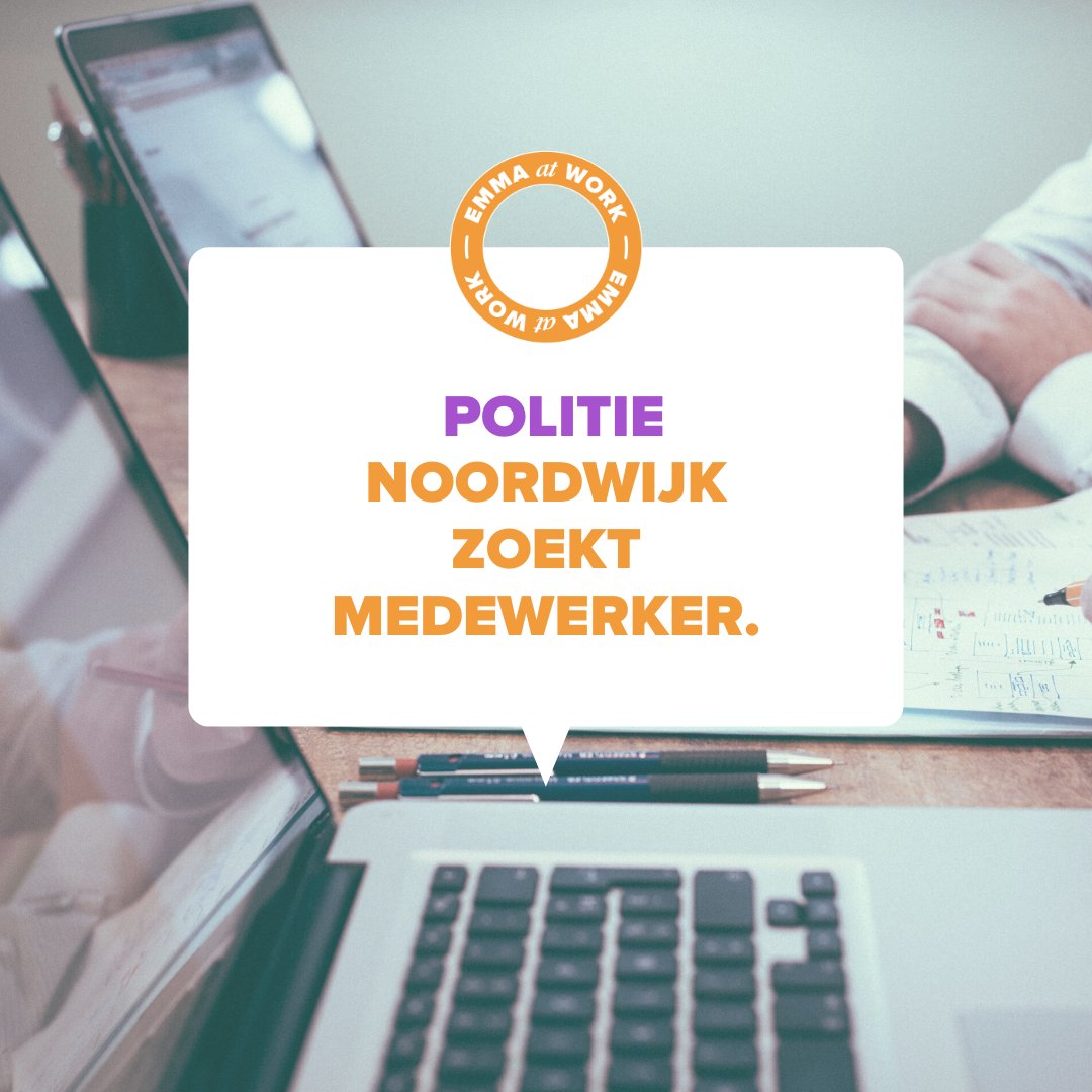 Job alert! Altijd al aan de slag willen gaan bij de politie? Dan is dit je kans. Politie Noordwijk is op zoek naar een medewerker die het team van kwaliteits- en gegevensbeheer komt ondersteunen. 

Wil je meer weten? emma-at-work.nl/vacature/medew…

#werk #vacature #politie #noordwijk