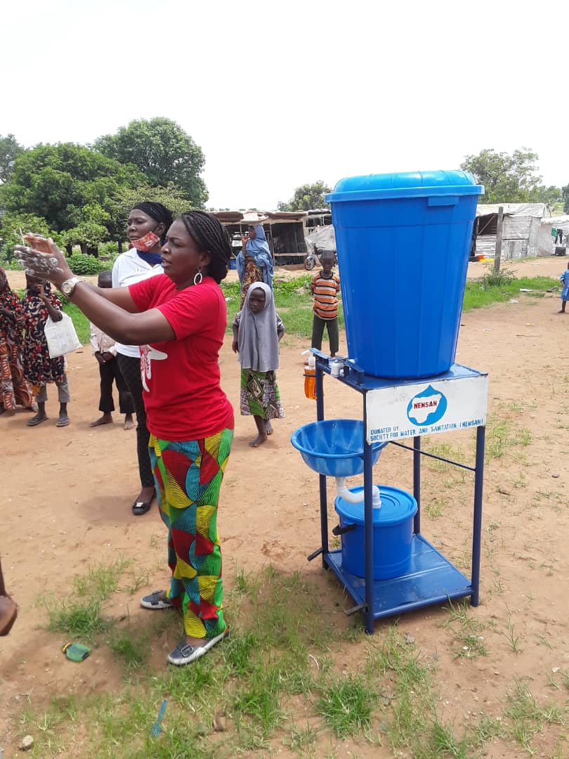 NEWSAN National Secretariat in collaboration with the FCT chapter, the MHM Technical working Group and WSSCC marked the 2020 Menstrual Hygiene Day with Ruga community in FCT, Abuja on 28th May 2020.