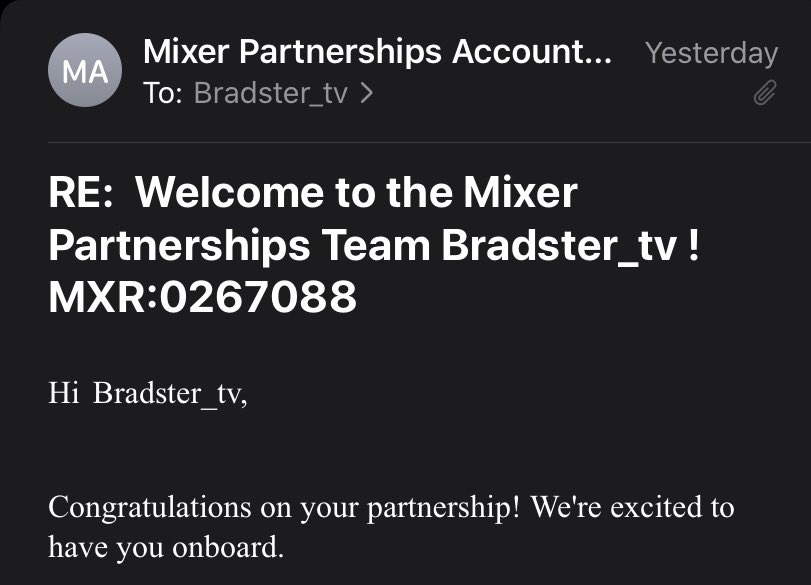 Bradster_tv's tweet image. Officially a @WatchMixer PARTNER!! Celebrating with a 24 hour stream today 👀 #mixer #streamer #MixerPartner