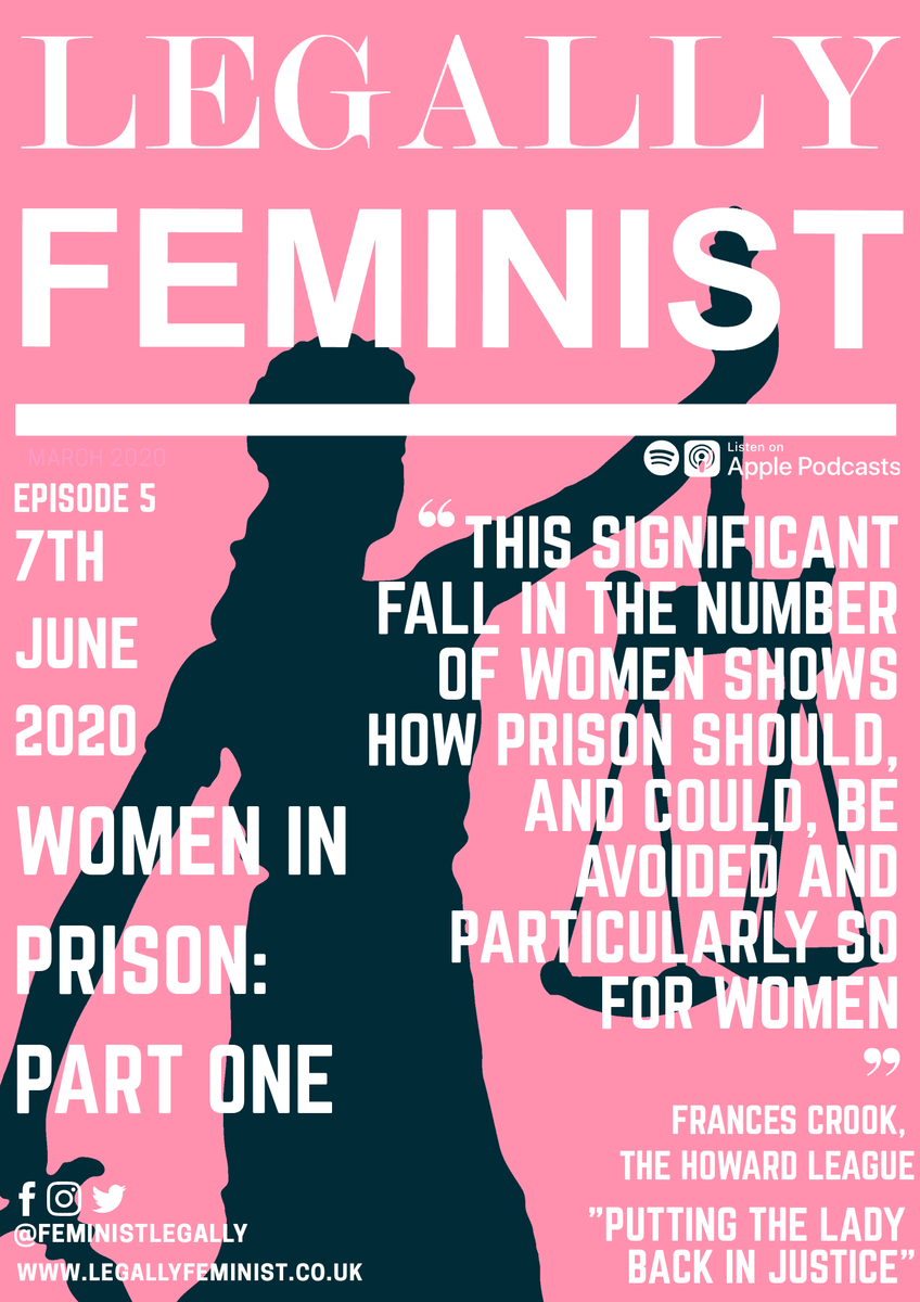 FeministLegally's tweet photo. Have you listened to episode 5, yet? It's a good one, we promise ☺️ #podcast #legallyfeminist https://t.co/gY3b6OxFje