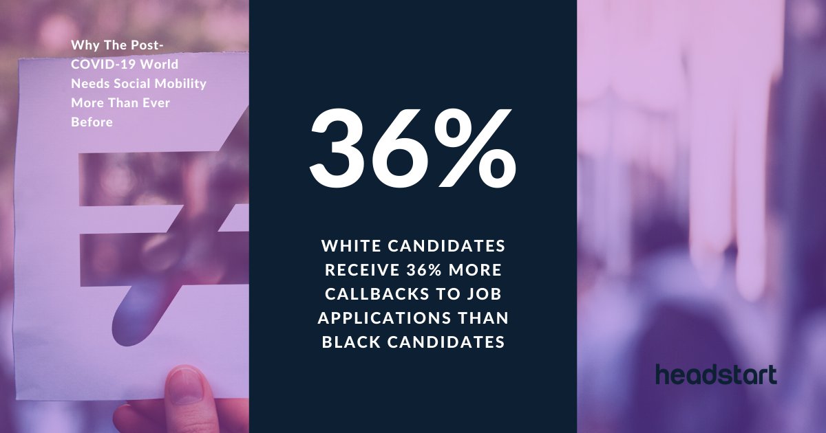 Existing inequalities have worsened because of the coronavirus pandemic. As we rebuild the world in 'the new normal', how do we bake social mobility into our society?  hubs.ly/H0rcyYJ0
