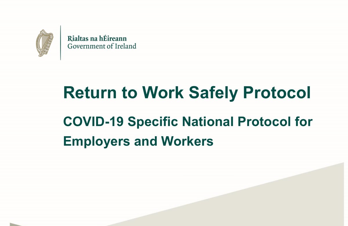 irishcongress's tweet image. &quot;A key piece of the return to work safely protocol is the requirement for each workplace to appoint a Lead Worker Representative&quot; Patricia King @Transparency_ie webinar. #IntegrityatWork gov.ie/en/publication…