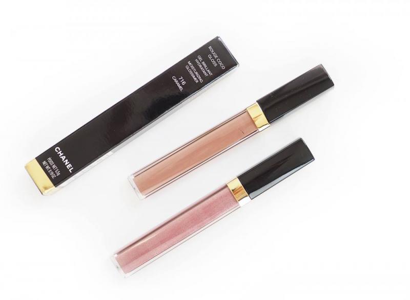 CHANEL, Makeup, Chanel Rouge Coco Lip Gloss 76 Caramel