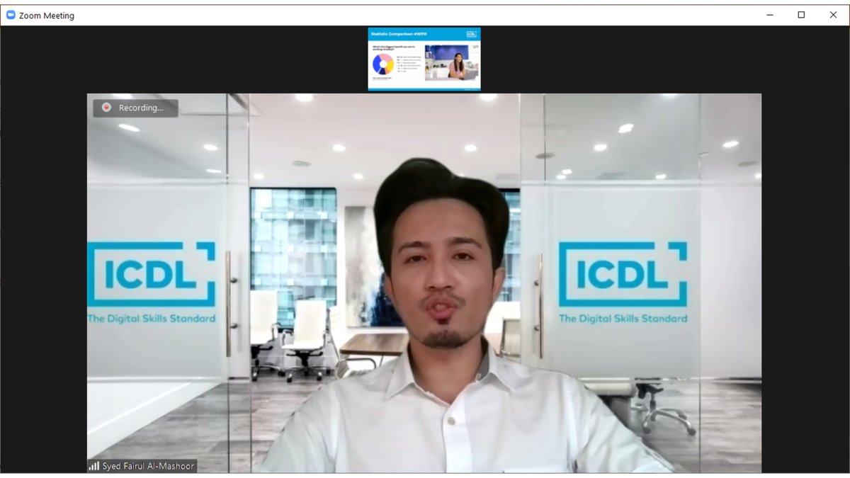AcademiaBiz's tweet photo. A great sharing session with #ICDL Asia Country Manager Malaysia on how very necessary it is for our population to be digitally literate and competent through #upskilling #reskilling and, not forgetting the importance of lifelong learning especially for workers of the future. https://t.co/oJgLnCNVjH