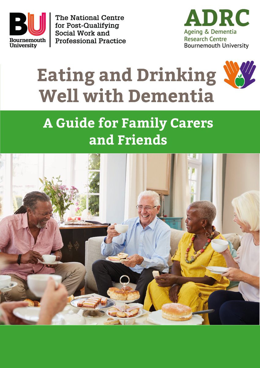 It is #CarersWeek. Are you a family member or friend caring for someone with Dementia? Our FREE guide provides helpful advice on how to increase food and drink intake for those living with Dementia. Mealtimes should continue to be enjoyable. Visit our website for more info.