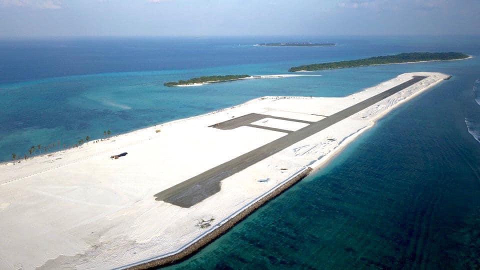 Hoara6A's tweet photo. Ha. Hoarafushi #HoarafushiAirport construction in progress. https://t.co/nSIEL95UBM