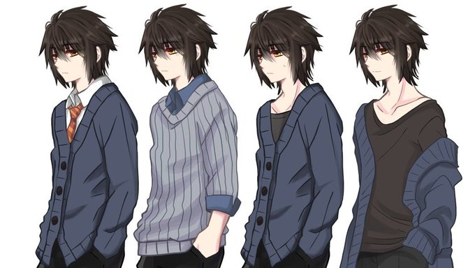 クール男子のtwitterイラスト検索結果
